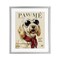 Stupell Industries Pawme Dog Fashion Magazine Framed Print Under Glass, design by A Barefoot Stylist